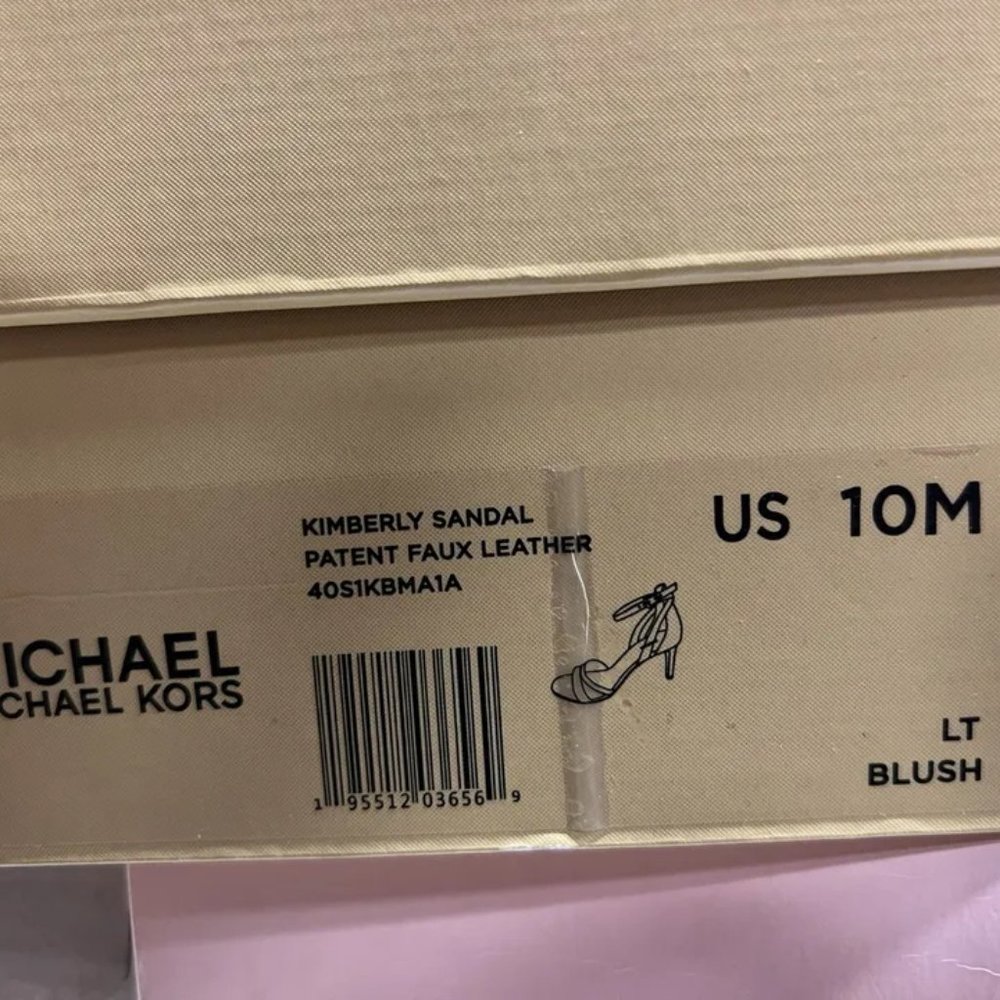 Michael Kors Womens Kimberly Sandal Beige Size 10M - Picture 6 of 6